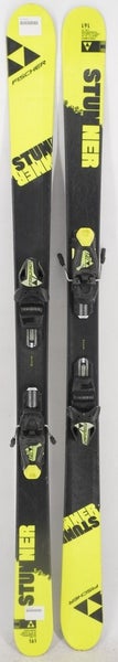 Fischer Stunner Twin Tip Junior Skis with Bindings - 161 cm Used