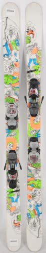 Line Invader Kids Twin Tip Skis with Bindings - 143 cm Used