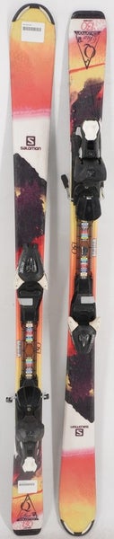 Salomon Q Lux Jr Skis with Bindings - 130 cm Used
