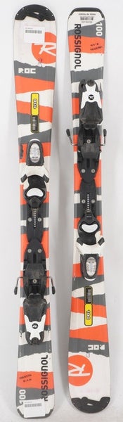 Rossignol Roc Kids Skis with Bindings - 100 cm Used