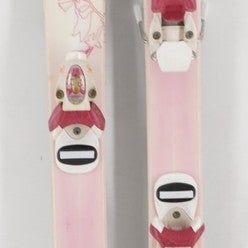 K2 Luv Bug Kids Skis with Bindings - 124 cm Used