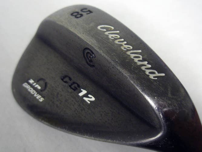 Cleveland CG12 Black Pearl Lob Wedge 58* 12* (Steel) 2 Dot CG 12 Golf Club