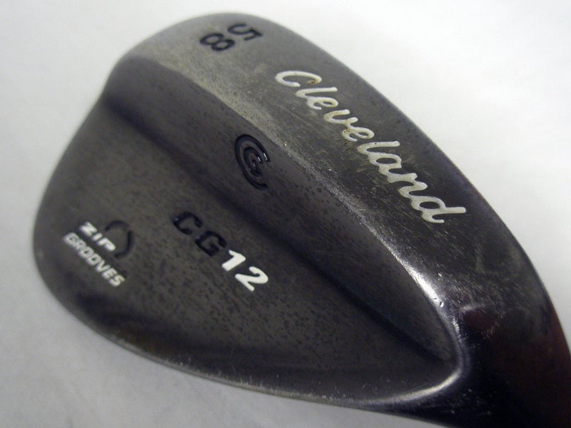 Cleveland CG12 Black Pearl Lob Wedge 58* 12* (Steel) 2 Dot CG 12 Golf Club