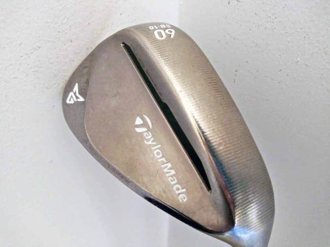 Taylor Made Milled Grind 2 Nickel SB Lob Wedge 60* 10* (KBS Hi-Rev 2.0 115) LW