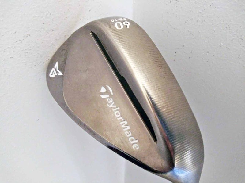 Taylor Made Milled Grind 2 Nickel SB Lob Wedge 60* 10* (KBS Hi-Rev 2.0 115) LW