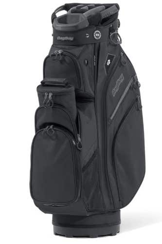 Bag Boy Chiller Pro Cart Bag (Black/Charcoal, 10.5" 14-way top) Golf NEW