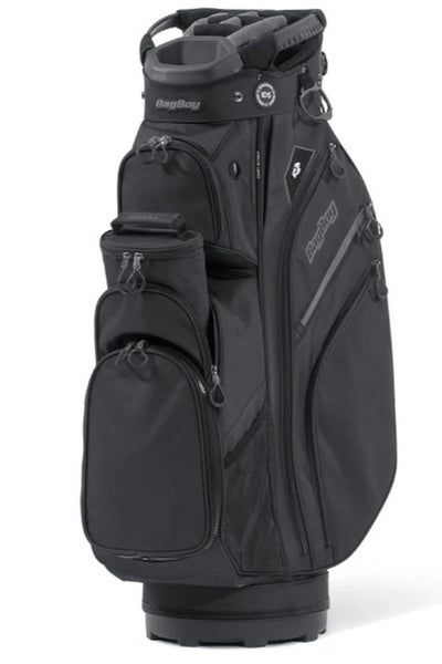 Bag Boy Chiller Pro Cart Bag (Black/Charcoal, 10.5" 14-way top) Golf NEW