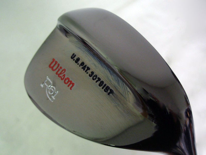 Wilson R61 Lob Wedge 58*(CUSTOM BLACK CHROME RED/SIL/BLK, 2* UP) SW