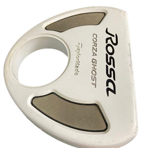 TaylorMade Rossa Corza Ghost AGSI Mallet Putter RH Steel 34" Label And Good Grip