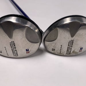 US Kids Tour Series-6 3 & 5 Fairway Wood Set 15* 18* TS 63-43 Youth Junior RH