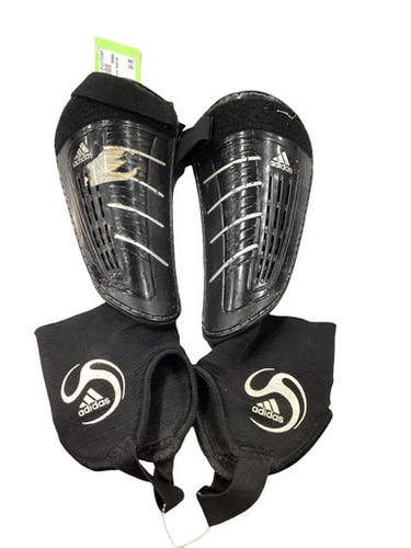 Used Adidas Soccer Shin Guards Youth Black Youth 11347-S000260858