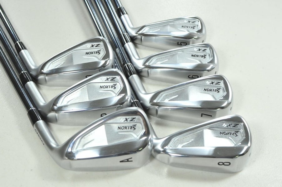 Srixon ZX4 MKII 5-PW,AW Iron Set Senior Flex RH Recoil Dart F2 Graphite # 207719