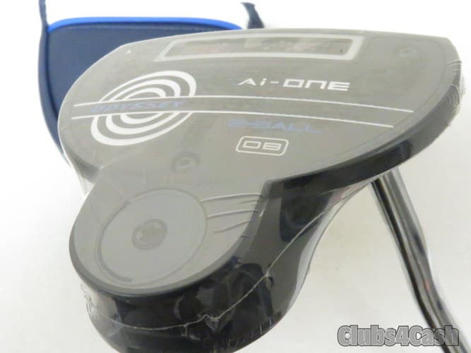 Odyssey Ai One 2-Ball DB Putter Double Bend Mallet 35" +Cover ... NEW