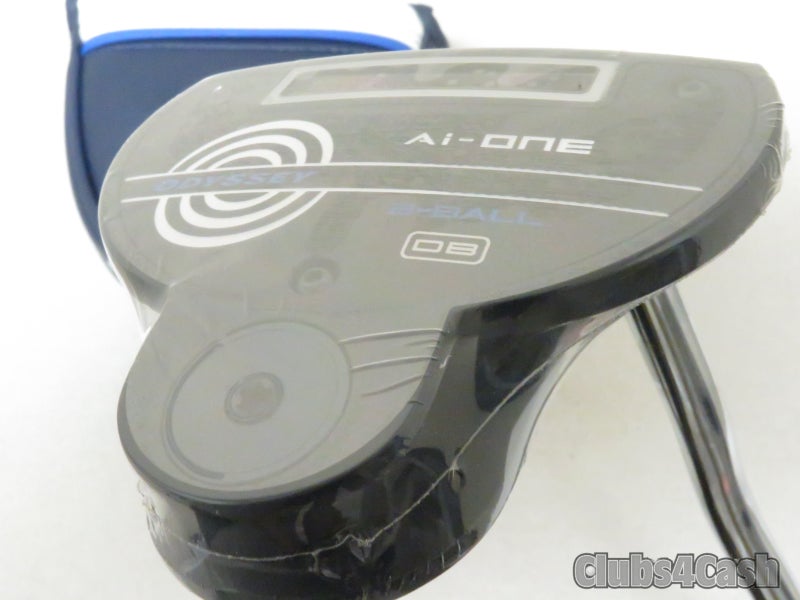 Odyssey Ai One 2-Ball DB Putter Double Bend Mallet 35" +Cover ... NEW