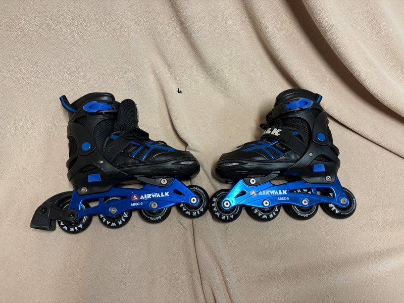 Airwalk Adjustable youth 1-4 Inline Skates Regular Width Size 1 (Used)