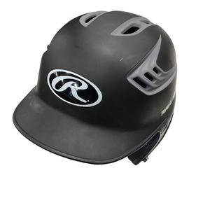 Used Rawlings R16J Batting Helmet No Mask Black SM 11613-S000173530