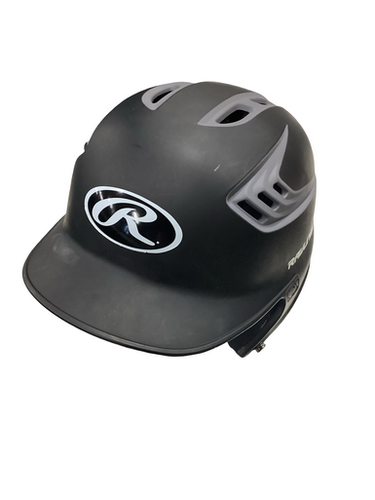 Used Rawlings R16J Batting Helmet No Mask Black SM 11613-S000173530