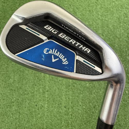 Callaway Big Bertha 21 B21 9 Iron Pured KBS Graphite 45g Ladies Womens Flex