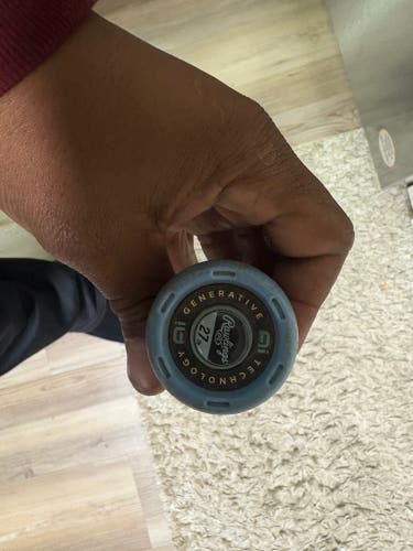 2025 Rawlings Clout AI Alloy USSSA Certified Bat (-10) 17 oz 27" (Used)