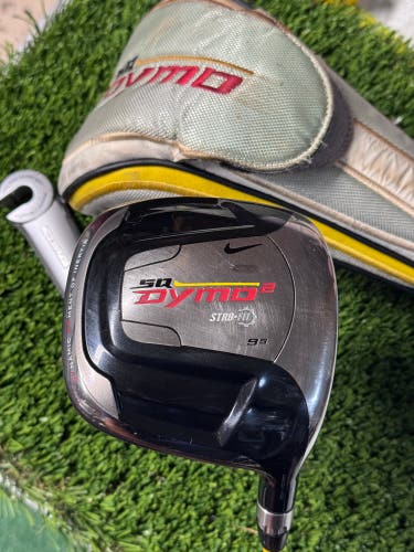 RH Nike SQ Dymo2 Driver 9.5* Stiff Flex Proforce Shaft 45.5" w/ Headcover & Tool