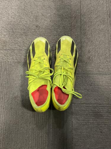 Used Adidas Soccer Cleats Green Senior 10.5 11614-S000226965