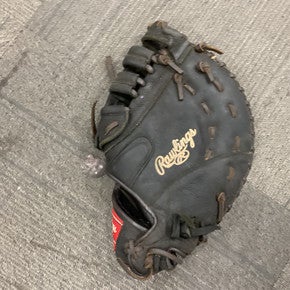 Used Rawlings PREMIUM SERIES BB/SB First Base LH Throw Black 12 1/2" 11614-S000226958