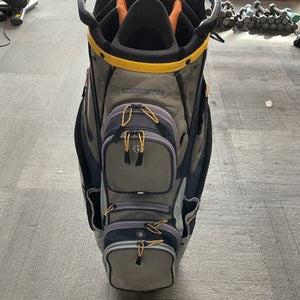 Used Cobra PASS THROUGH 14-WAY BAG Mens Cart Bag Grey 11614-S000226933