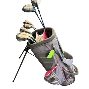 Used Wilson PRO STAFF Womens Package Set RH Grey 9 Piece 11682-S000124612