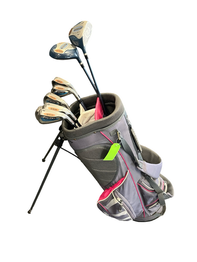 Used Wilson PRO STAFF Womens Package Set RH Grey 9 Piece 11682-S000124612