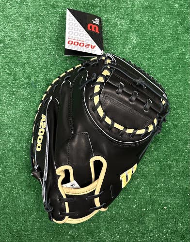 Wilson A2000 34" Classics 1734 Baseball Catchers Mitt - Black