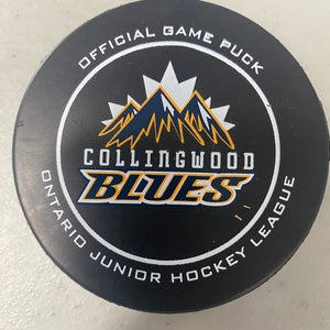 Collingwood Blues puck (OJHL)