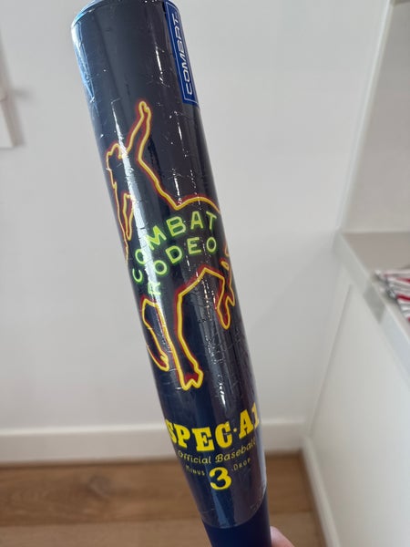 New Combat MFG Spec A1 Midnight Rodeo BBCOR Bat (-3) 32” 29 oz