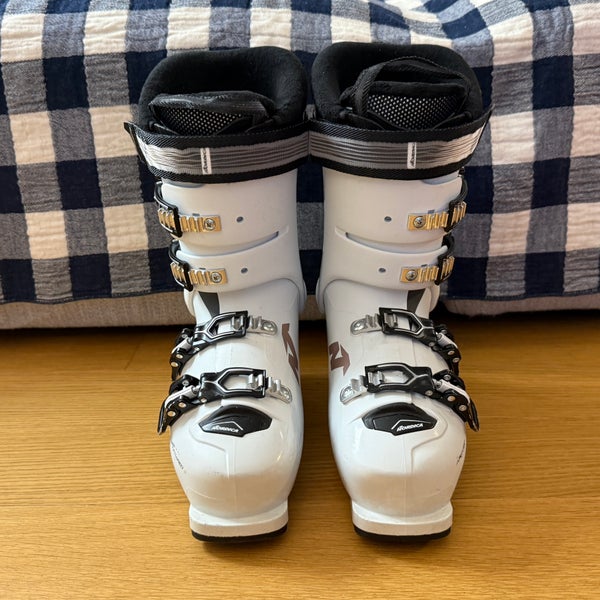 Mondo 25 & 25.5 Women's Nordica Speedmachine 3 85 W All Mountain Ski Boots Soft Flex (Used) 2022-23