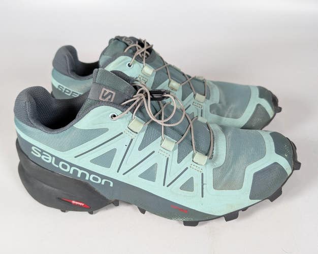 Salomon Speedcross 5 Women's Trail Running Shoes Sneakers Size 7 Mint Green