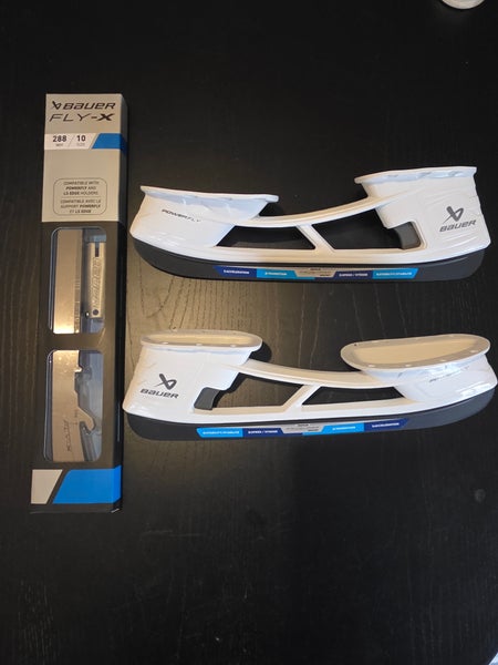 NEW Bauer Fly-X Ice Holders + Steel – 288mm – FlyLite Takeoffs – $139 OBO