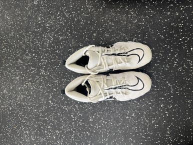 Used Nike ALPHA BB/SB Cleats White Junior 04 11849-S000034419