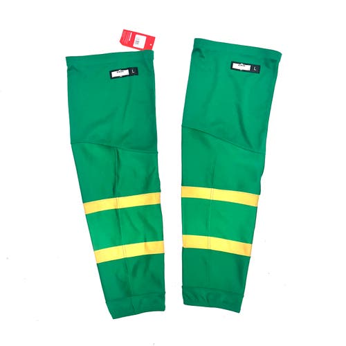 New Game Socks Green and Gold QMJHL (CHL)