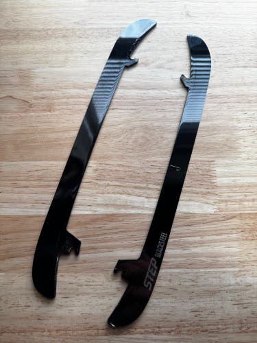 NHL Pro Stock 280mm Used Black Step Steel Skate Blades / Runners