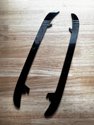 NHL Pro Stock 280mm Used Black Step Steel Skate Blades / Runners