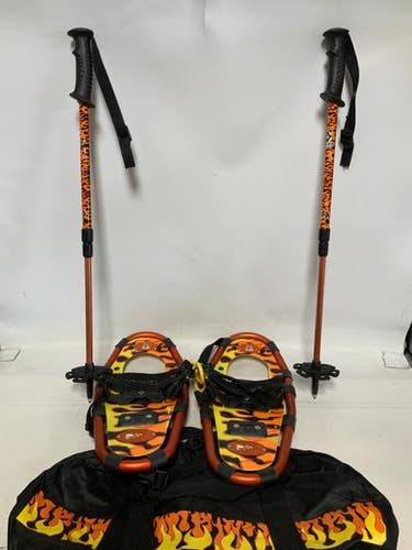 Used GPENG ORANGE Snowshoes Mens Orange 21" 11823-S000036368