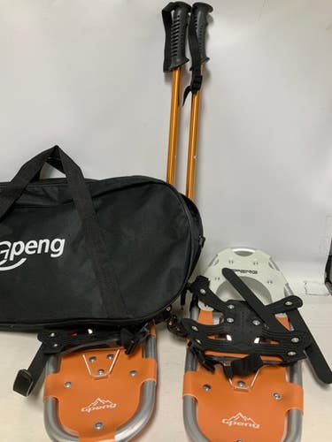 Used Yukon Charlie's Snowshoes Boys Orange 16" 11823-S000036367