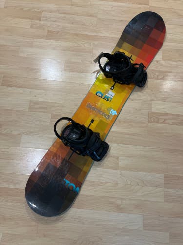 2011 Men's 154cm Burton Custom Flying V Snowboard | Burton CO2 EST Bindings (Used)