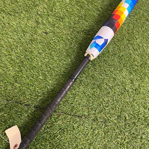 White 2023 DeMarini Prism+ Composite Bat (-10) Composite 21 oz 31" (Used)