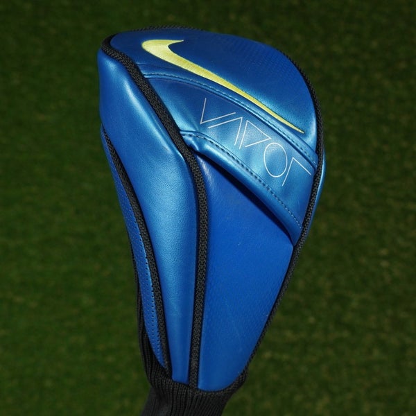 NIKE VAPOR FAIRWAY WOOD HEADCOVER BLUE / BLACK / GREEN SOCK CHANGEABLE #'S
