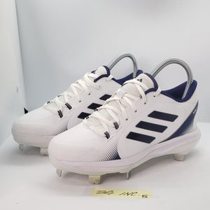 White Women's Size M 4.5 (W 5.5) Adidas Low Top Metal (New)