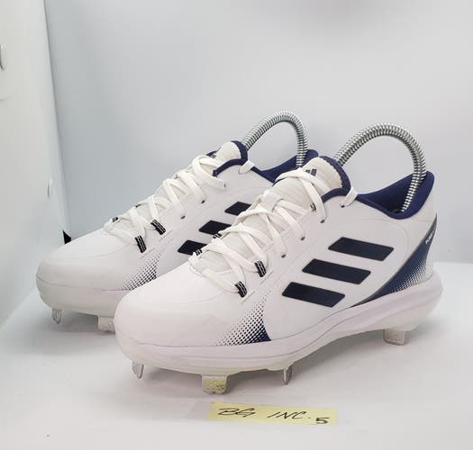 White Women's Size M 4.5 (W 5.5) Adidas Low Top Metal (New)