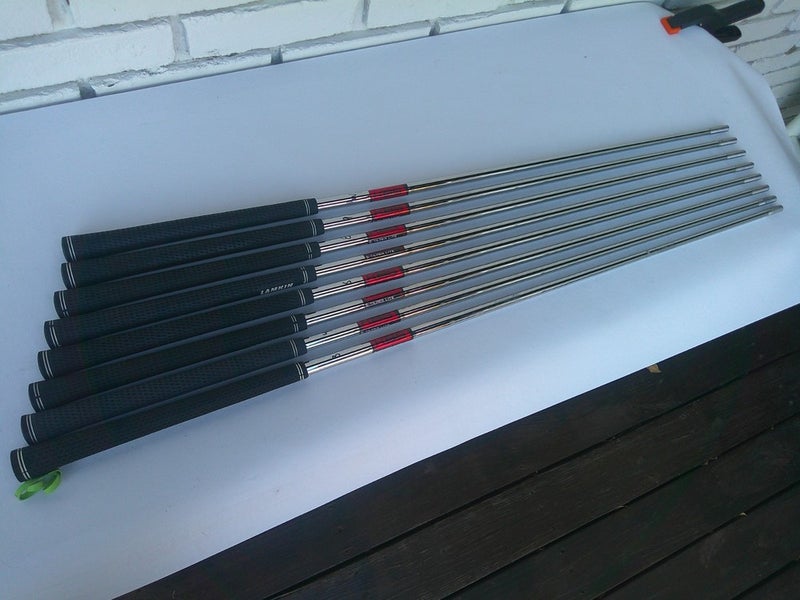 KBS Taper Lite Stiff Flex (3i-PW) Iron Shaft Set - .370" - New Grips