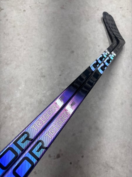 2 Pack 85 Flex P92M Senior CCM RibCor Trigger 8 Pro Left Hand Hockey Stick Pro Stock NHL (New)