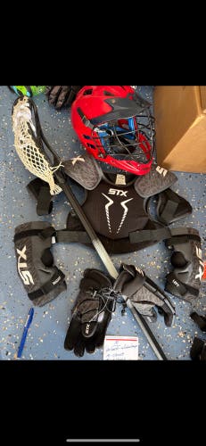 Lacrosse equipment full set up! STX Starter Kit (Used) medium
