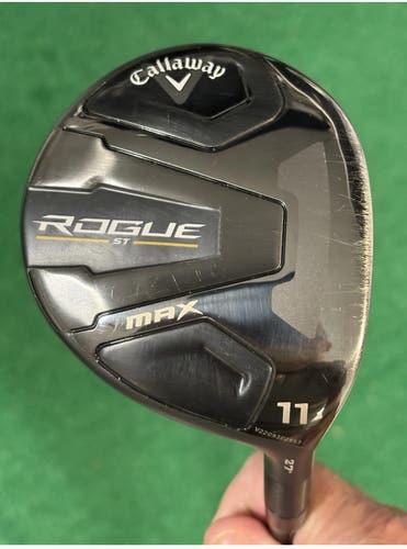 Men's 2022 Callaway Rogue ST Max Right Handed Fairway Wood Regular Flex 11 Wood (Used)